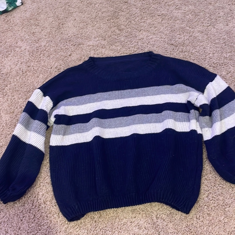 striped sweater